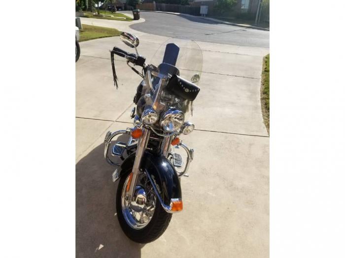 2007 moto harley  davidson  heritage softail  usada  San 