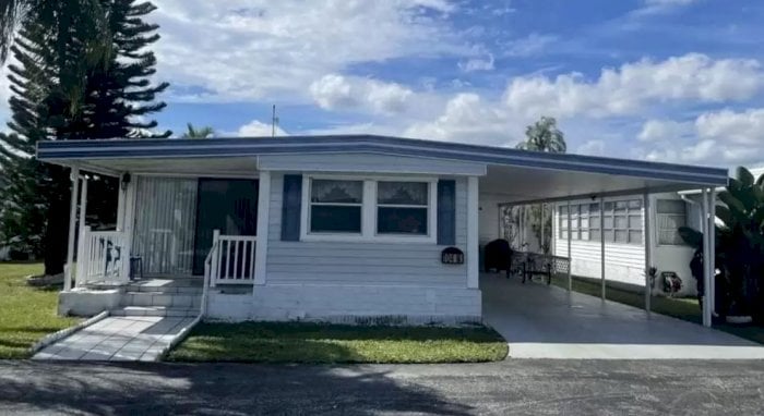 Casa movil traila prefabricada de 3 habitaciones en venta - Hallandale,  Florida - Casas moviles - Trailas